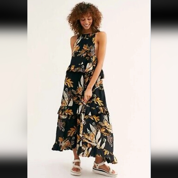 Free People Dresses & Skirts - Free People Floral Print Dress. Size XS.